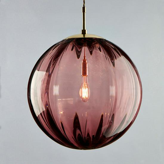 Nordic Style Glass Single Pendant Lamp for Restaurant or Home