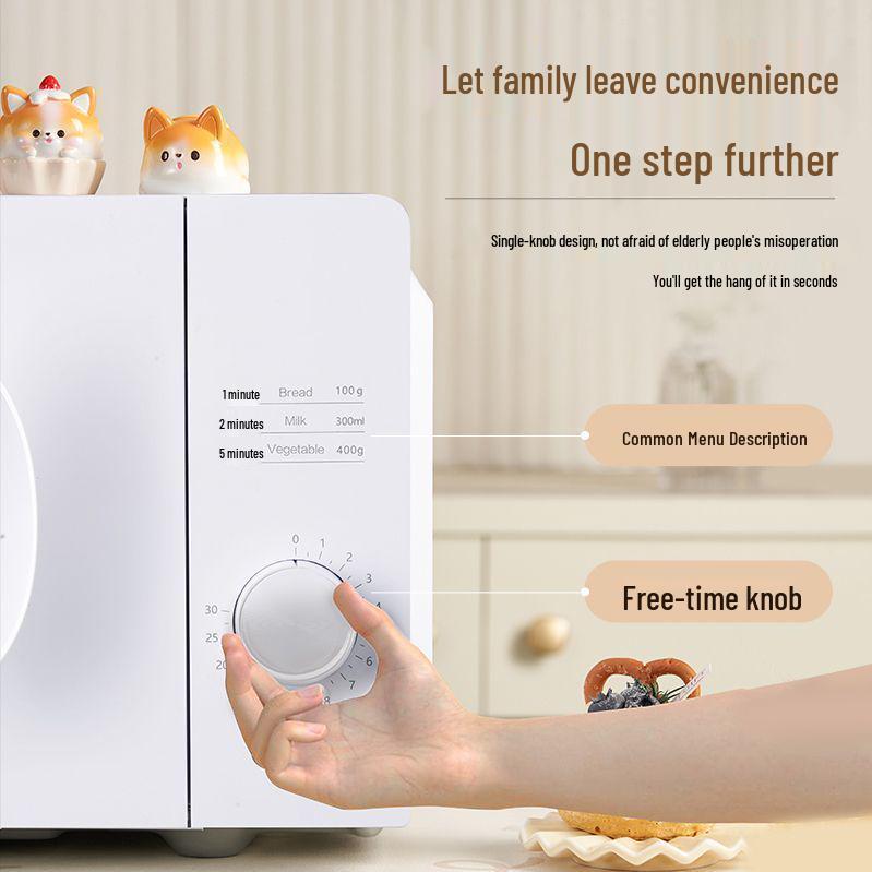 Galanz X10 Mini Microwave with Turntable and Quick Heat Defrost