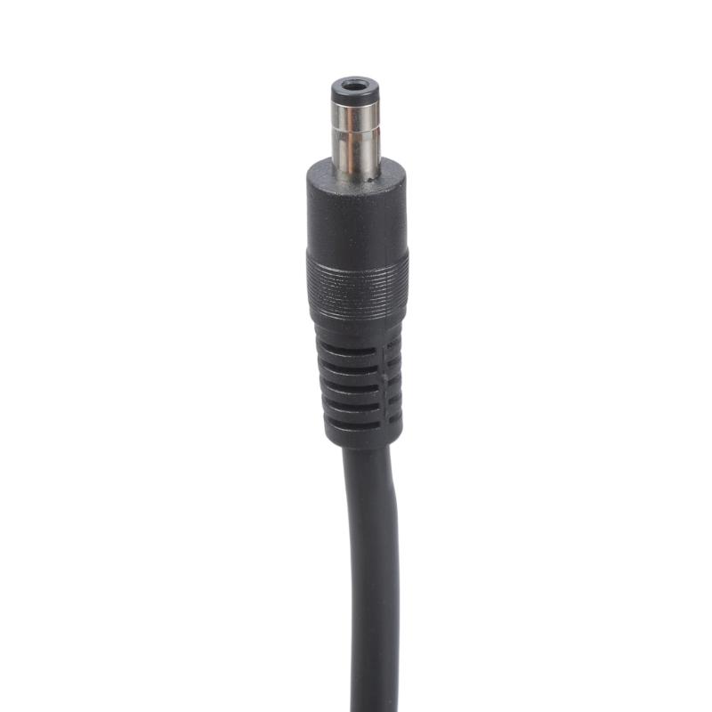 5.5x2.5mm Single Male with Pigtail Bare Wire Open End Power Cord Bare Connector for CCTV Camera DVR LED Strips