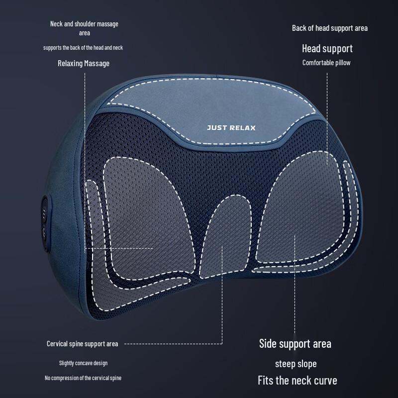 Xiaomoshi Electric Neck and Back Massage Pillow CN Plug (adapter Included)