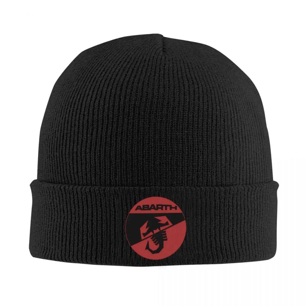 Abarth C Cool Print () Warm Knitted Cap Winter Knit Bonnet Hat Skullies Beanies Hip Hop Caps for Unisex
