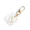 Portable Lip Gloss Keychain Cap Plastic Cosmetic Cover Hanging Holder Decoration Pendant For Keys On The Go