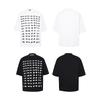 Cross-border Trendy Brand HOUSE & ERRORS Eye of Truth Letter Pattern Printed Short Sleeve T-Shirt Men's and Women's High Street Half Sleeve