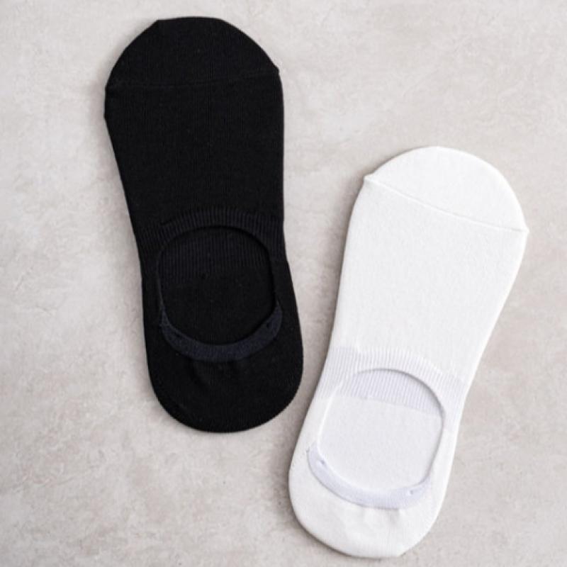 DaiSo Ggrn Men S Good Fit Fake SockS Black