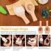 Wooden Bao Bun Maker Classic/Flower Style Baozi Maker Machine Steamed Bun Mold Kitchen Gadget Gift for Asian Food Enthusiasts