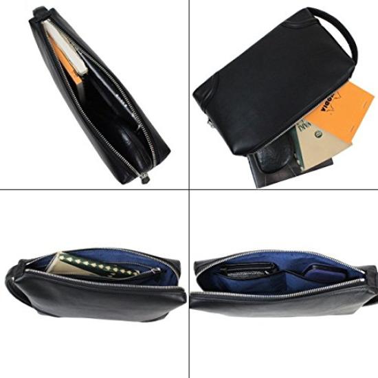 FIVE WOODS PLATEAU Clutch 39176 schwarz