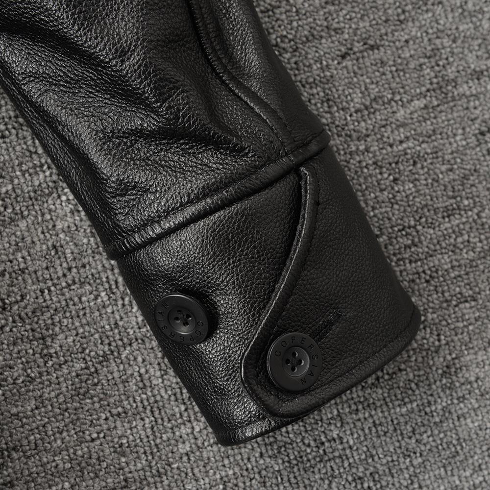 Gatekeeper Jackets Genuine Cow Leather Jacket Men Spring Autumn Coats Men's Cohiwde Jackets