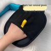 Pet Grooming Gloves & Lint Roller: Dual-Bristle Hair Remover for Cats & Dogs