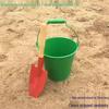 Children's Beach Toy Set: Iron Shovel and Bucket for Sand and Gardening