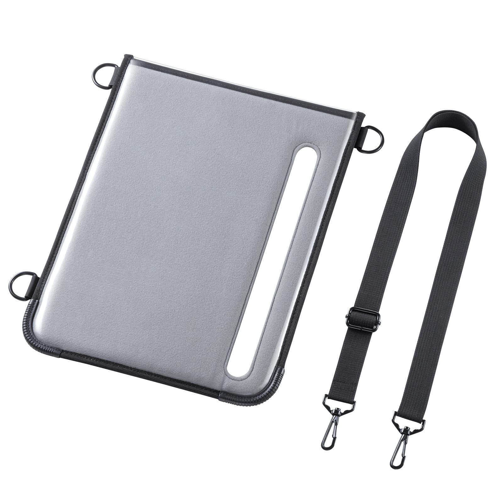 

Sanwa Supply PDA-TAB18N 13-inch Tablet PC Case with Shoulder Strap (Shockproof, Dustproof, and Water-Resistant)