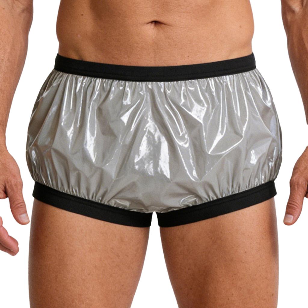 Adults Elastic Bands Waterproof Underwear S-3XL Reusable Washable Diaper Cover Anti-leak Briefs for Elderly Nursing Patients