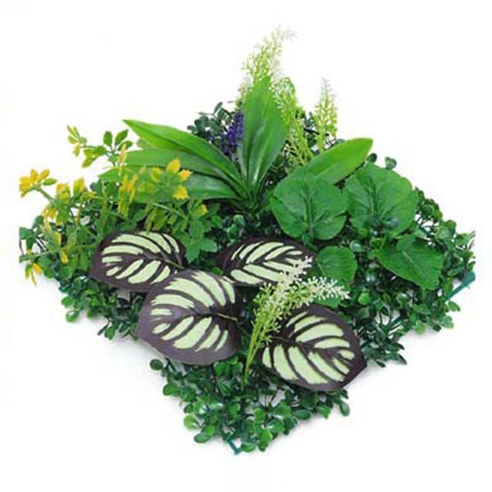 Durable Artificial Eucalyptus Carpet DIY Simulation Maple Plant Sheet  Home Garden Fence