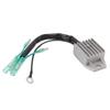 Outboard Motor Voltage Rectifier Regulator Aluminum Alloy for 15HP 2 Stroke Boat Engine