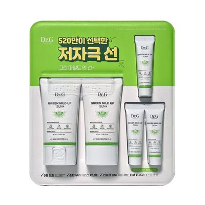 Green Mild Up Sun Cream 50mlx2+10mlx3 Organic Olive Young Sun Cream Sun Lotion