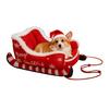 Weihnachten Plüsch Schlitten Haustierbett Indoor Klein Mittel Hund Katze Sofa Bett Winter Warm Flauschig Kätzchen Welpe Schlafnest Haustierbedarf