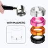 51/53/58 Mm Aluminum Dosing Ring for Delonghi With Magnetic Brewing Bowls Coffee Machine Accessories Espresso Barista Tool