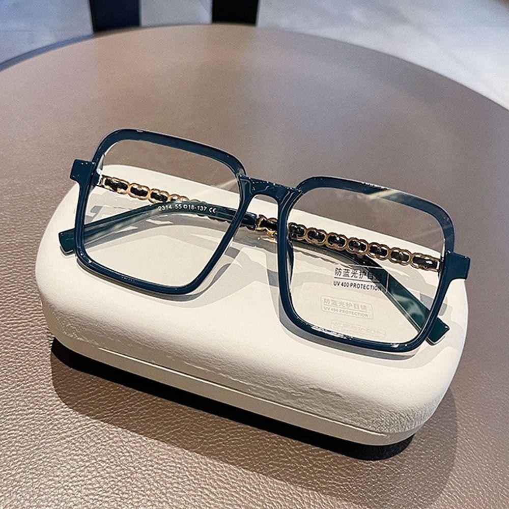 

Новинка 2023 года, очки с защитой от синего света, женские и мужские большие оптические очки для защиты глаз, ультра легкие очки для офиса, компьютерные очки