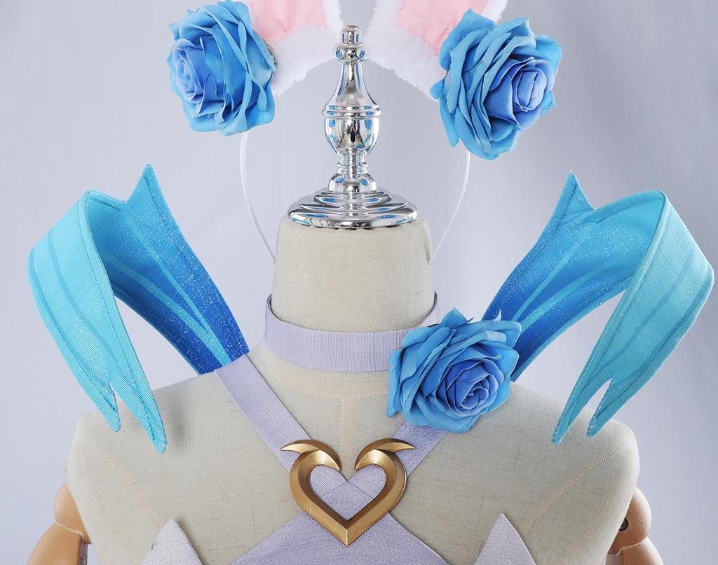 Gongsun Li Květinový tanec Cosplay kostým - King of Glory Anime Originální skinový outfit