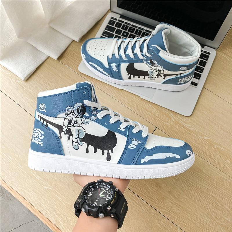 Board Shoes Leather Casual Shoes 