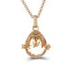 Aromatherapie Engelenvleugels Kleurrijk Zirkoon Kooi Medaillon Ketting Gloeiende Warme Bal Vrouw Mode Cadeau Diffuser Hanger Sieraden
