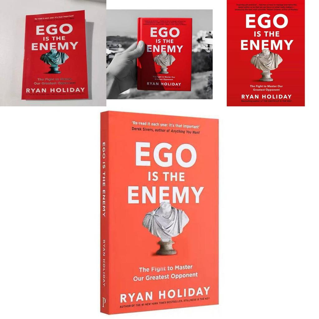 Inspiring English Self-help Book Ego Is The Enemy By Ryan Holiday For Personal Growth