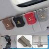 Clip per Visiera Parasole Auto Porta Occhiali da Sole Per Cayenne Panamera Macan 911 718 Taycan Boxster Cayman 918 Pajun