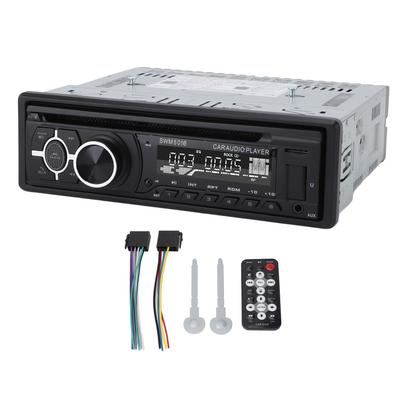 Autoradio Stereo MP3 Player CD DVD per Auto Ricarica USB Ricevitore Radio FM per Auto con Telecomando