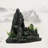 Creative Aquarium Rockery Mountain Decoration Resin Mountain Stone Statue  Gift