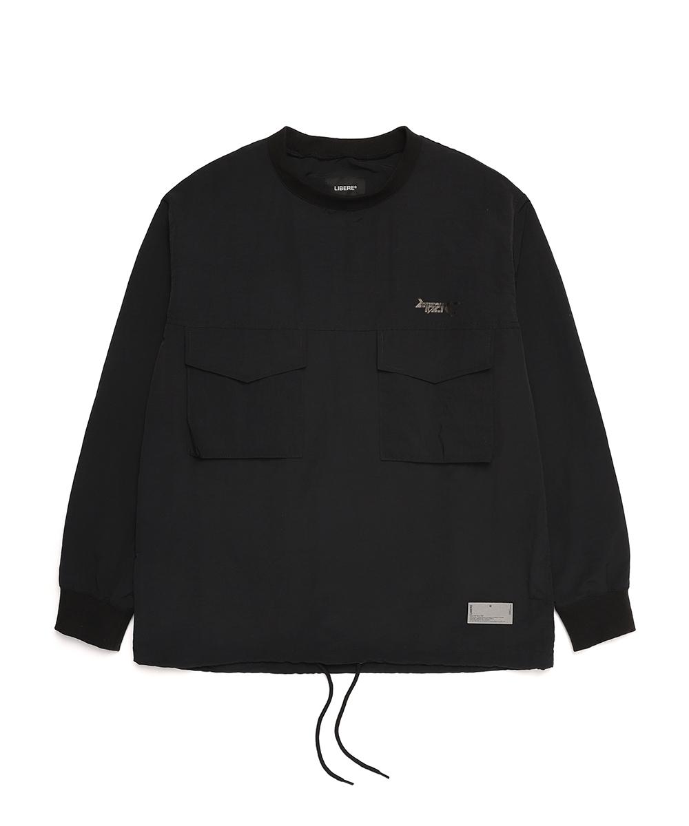 Libere Pull Over Pocket Shirts / Black L