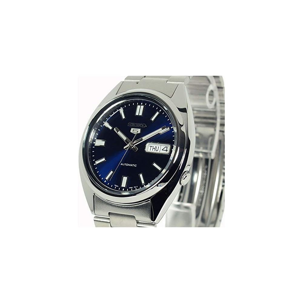 Seiko SEIKO5 Automatic Mechanical Watch Navy Dial Men's Wristwatch SNXS77K1