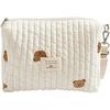 Sacs À Langer Portables Universels Pour Bébé - ABenxxou - Mini-Sacs À Couches - Blanc - Coton - Epaule