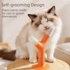 Removable Pet Massage Brush Soft Pet Hair Removal Comb Durable Cat Cleaning Stick Grooming Tool
