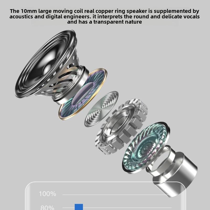 Gaming Touchscreen-Display Kabelloses Dual-Ohr-Bluetooth-Headset TWS5.0 Sport Ultra Lange Lebensdauer