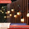 S14 Outdoor Waterproof LED Tent String Lights - High Brightness Pendant for Garden & Courtyard Decor