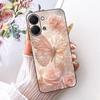 Flower Butterfly Luxury Girly Fashion Casing For Tecno Spark GO 3 GO3 KN3 Phone Case Soft Slim Matte Silicone TPU Back Cover