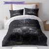 Soulslike games Pattern Bedding Quilt Set Quilt Cover Pillowcase Home Decoration Birthday Gift (1 * duvet cover + 2 * pillowcase, without core)