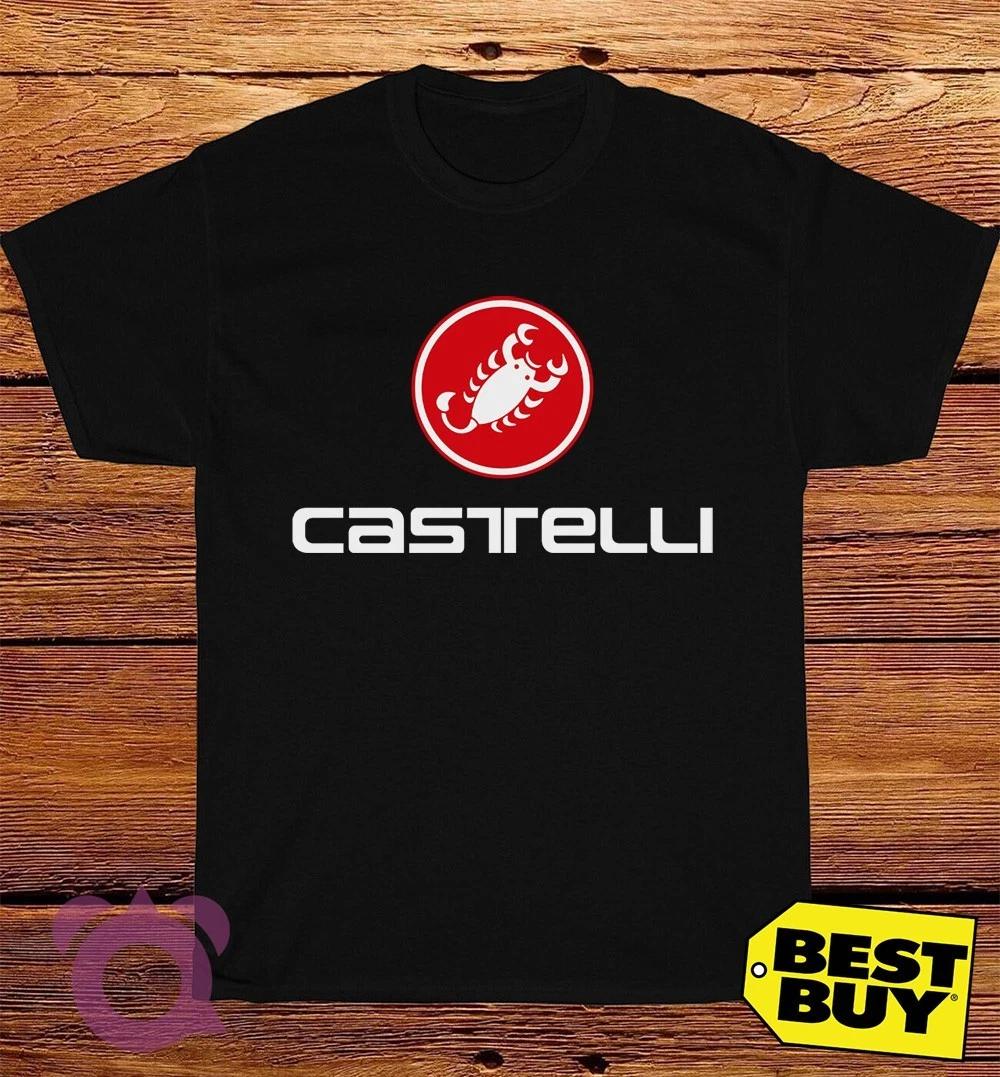 New Castelli Bikes Logo Men s Funny T-Shirt Size S to 5XL XXXXL