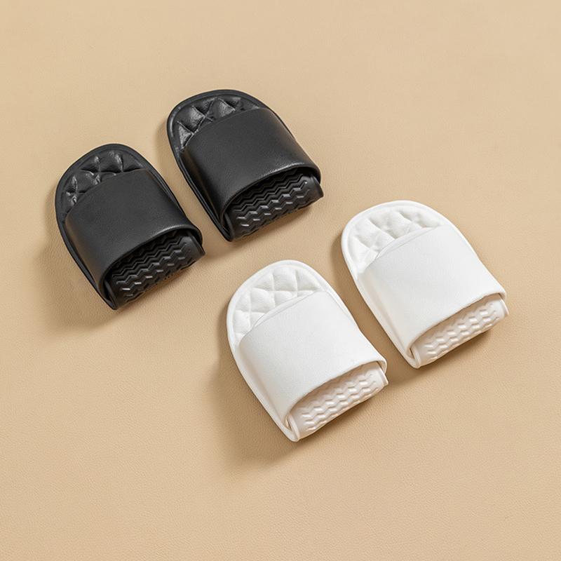 Folding Slippers for Women, Summer Indoor Home Anti Slip EVA Portable Travel Slippers