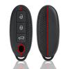 3 Buttons Car Key Case Cover Shell Fob For Dongfeng Nammi 01New Engery  High Level Silicone Keychain Protective Accessories