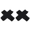4pcs Cut Resistant Sleeves Protective Arm Bite Proof Guards Sleeves Protectors for Safety Black