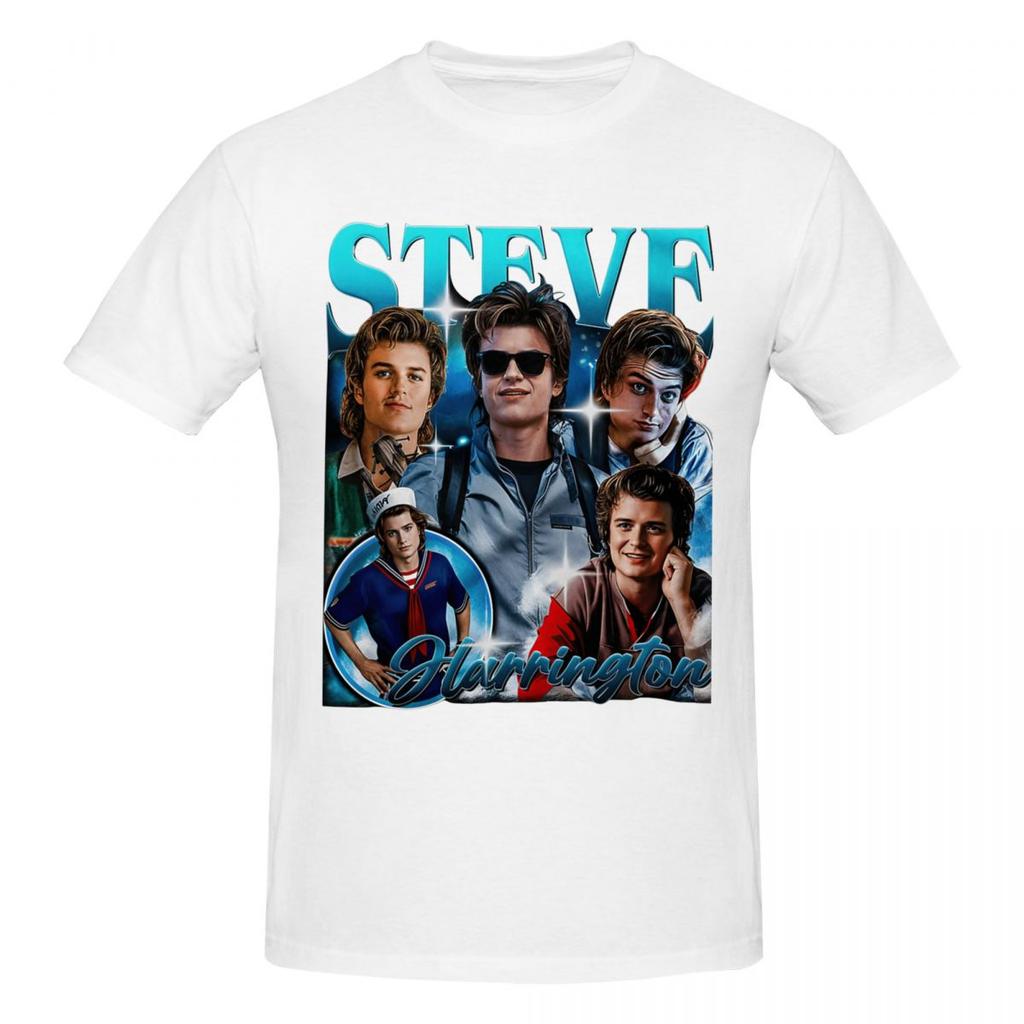 Unisex Steve Harringtons Cute T Shirt Streetwear Cotton Unisex T Shirt