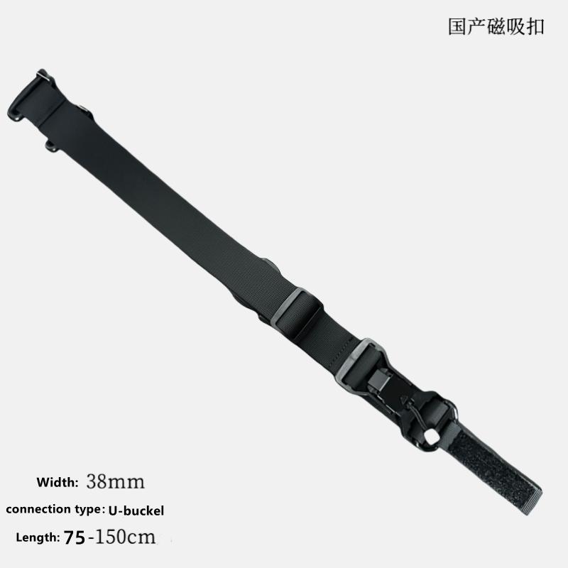 

Tactical Techwear Quick-release Magnetic Buckle Shoulder Strap Multifunction Gravity Release Bag Strap Accessories чёрный