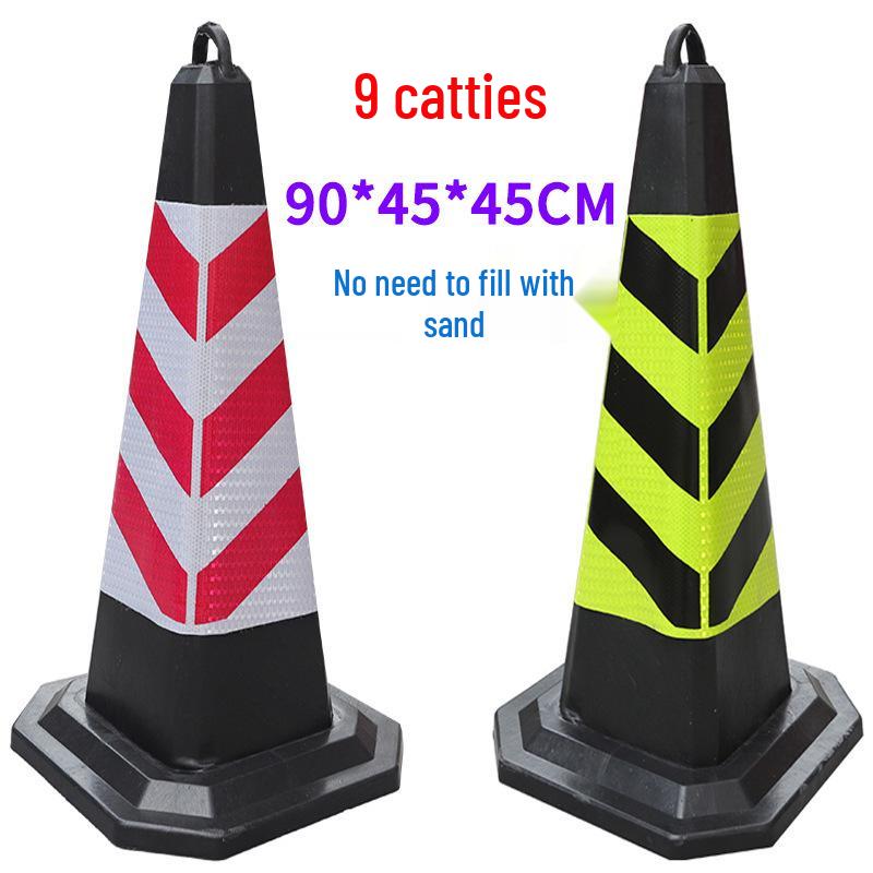PVC Traffic Cone: 'No Parking' Barrier for Special Parking Spaces and Anti-Collision Vehicle Blocking