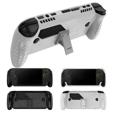 For ROG For Xbox Ally X Handheld TPU Protective Case with Back Bracket Non-slip and Anti-Fall Protective Cover
