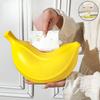 Cute Creative Banana Tissue Box Living Room Light Luxury Creative Pumping Carton Household Entrance Ornament Napkin Carton