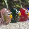 Exquisite Cute Small Owl Ornaments Table Decor Animal Owl Crafts Glass Sculpture Owl Figurines Desktop
