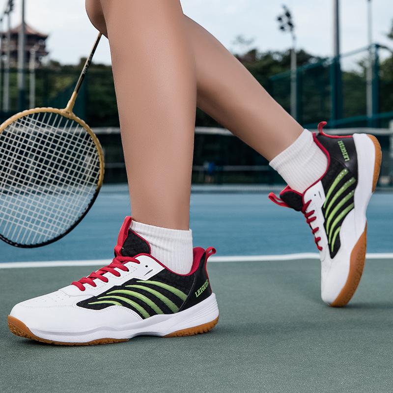 Badminton Shoes 2025 New Mesh Breathable Table Tennis Shoes Men's and Women's Sports Shoes Students Children's Training Tennis Shoes