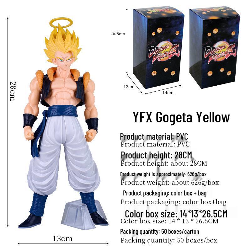 Dragon Ball Vegito Gogeta Anime Figure Ornament