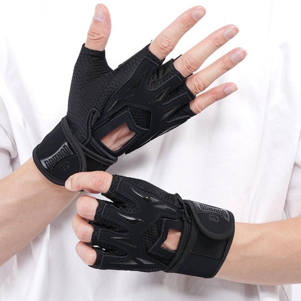 Anti-Slip Fitness Cycling Gloves Wear-Resistant Half Finger Cycling Gloves Women Men