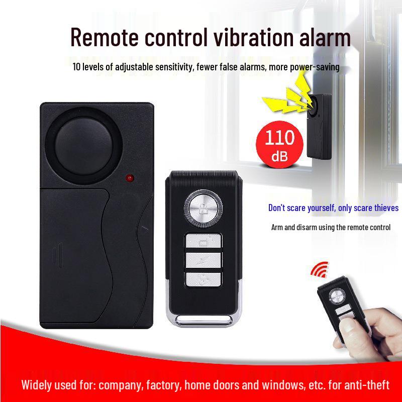 SF04R Allarme Antifurto Wireless ad Alta Frequenza per Motociclette, Porte e Finestre
